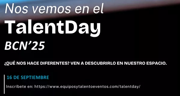 Imatge destacada de Linkbig® Soul Working® com a sponsor al Talent Day BCN’25